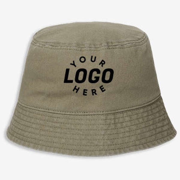 Atlantis Headwear Sustainable Bucket Hat - Olive