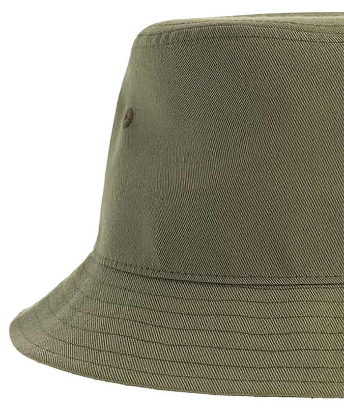Atlantis Headwear Geo Recycled Bucket Hat - Olive 4 Atlantis Headwear Geo Recycled Bucket Hat - Olive