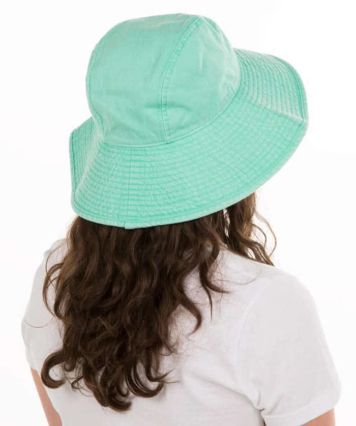 Adams Women's Pigment Dyed Wide Brim Hat - Ivory