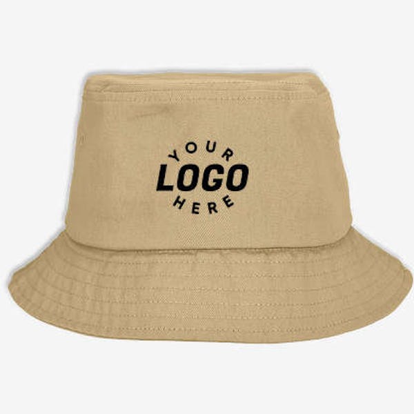 Cotton Bucket Hat - Khaki