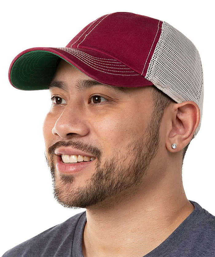 '47 Brand Trawler Trucker Hat - Kelly / Stone 4 '47 Brand Trawler Trucker Hat - Kelly / Stone