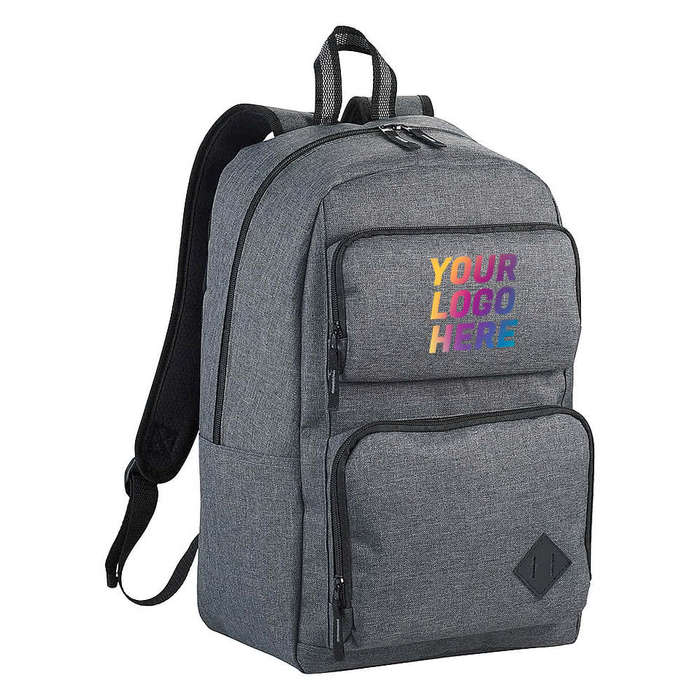 Graphite Deluxe 15" Computer Backpack - Charcoal