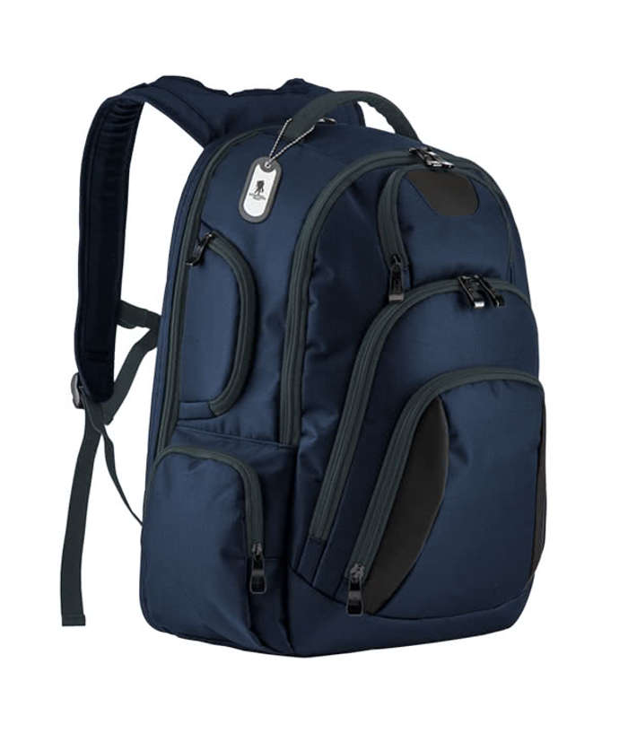 Basecamp Concourse Cross Weave 17" Computer Backpack - Black
