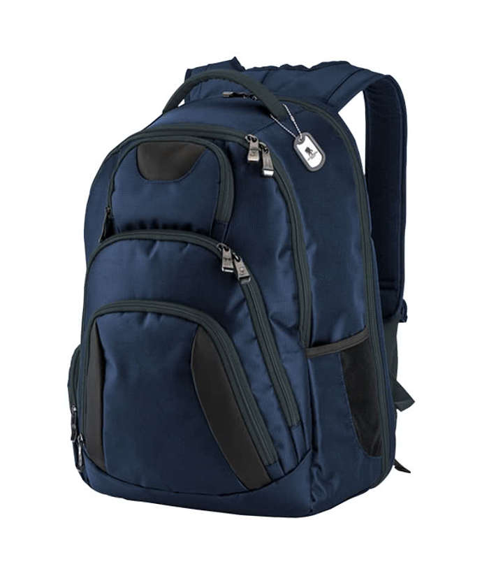 Basecamp Concourse Cross Weave 17" Computer Backpack - Black
