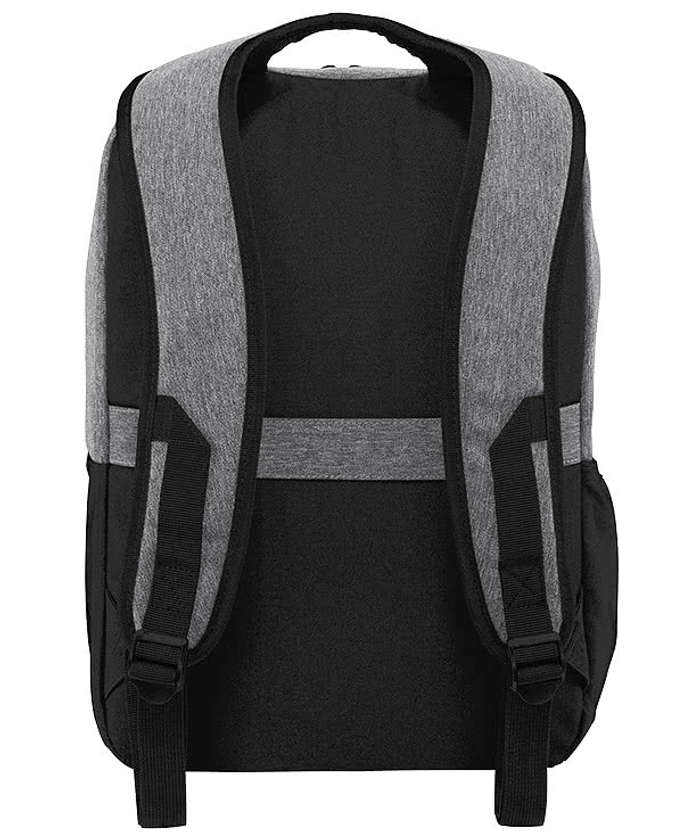 Port Authority Access Square 15" Computer Backpack - Heather Grey / Black 6 Port Authority Access Square 15" Computer Backpack - Heather Grey / Black
