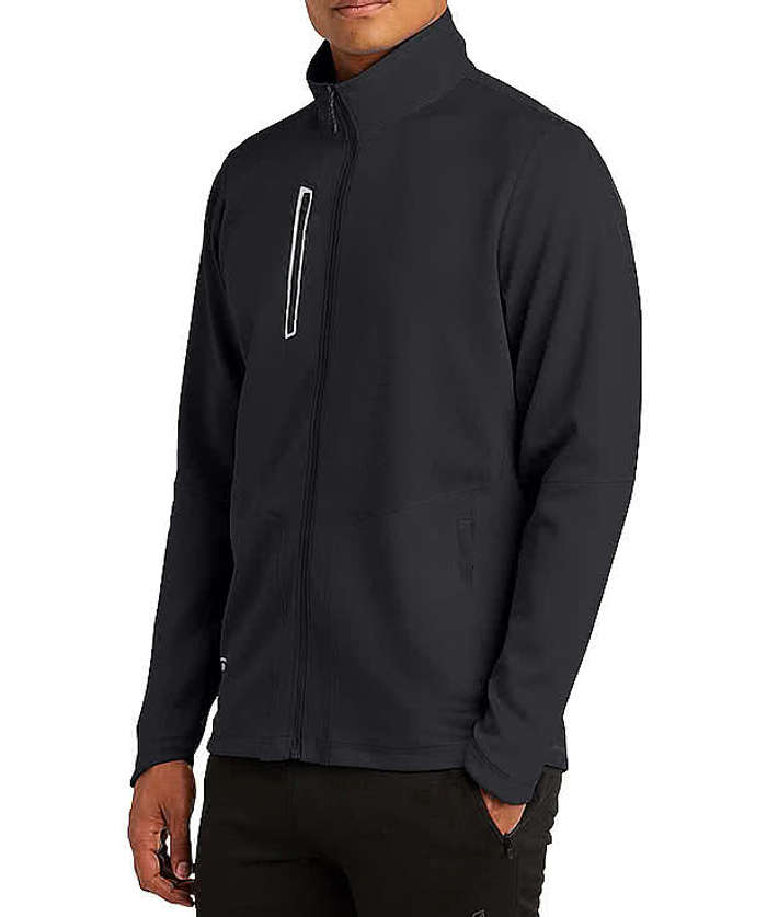 OGIO Endurance Fulcrum Full Zip Jacket - Embroidered - Blacktop