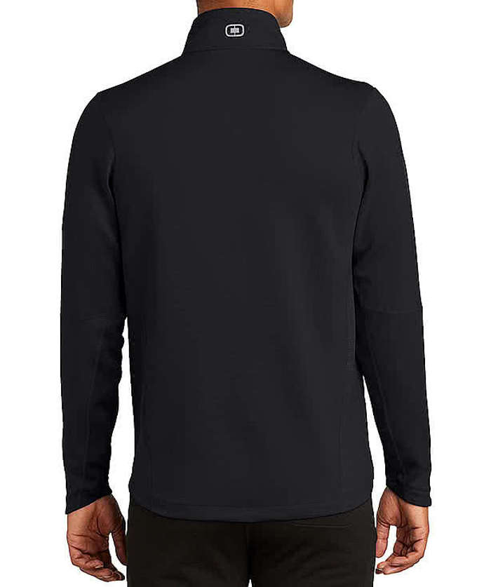 OGIO Endurance Fulcrum Full Zip Jacket - Embroidered - Blacktop