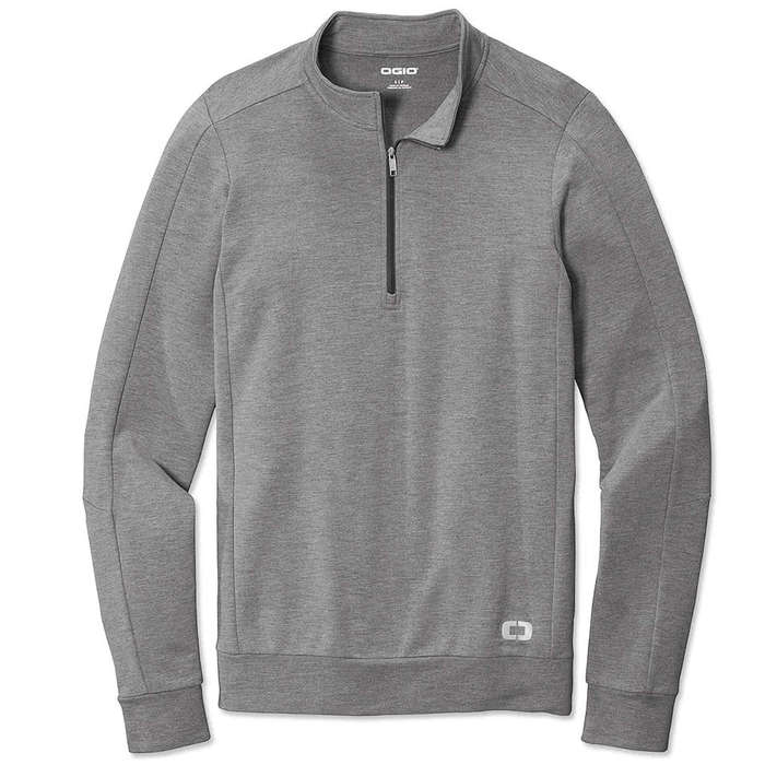 OGIO Luuma Performance Half Zip Sweatshirt - River Blue Navy