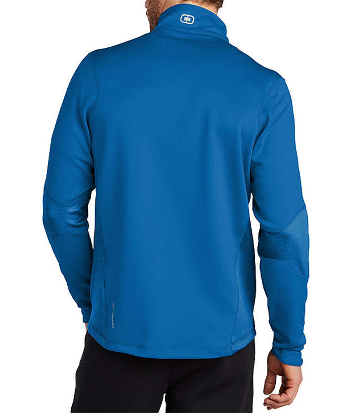 OGIO Endurance Fulcrum Quarter Zip Pullover - Electric Blue