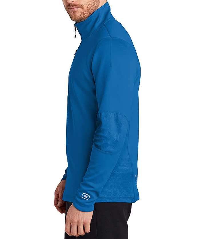 OGIO Endurance Fulcrum Quarter Zip Pullover - Electric Blue