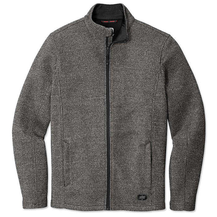 OGIO Grit Full Zip Fleece Jacket - Blacktop