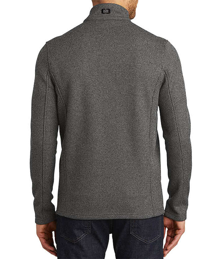OGIO Grit Full Zip Fleece Jacket - Blacktop