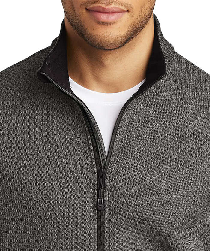 OGIO Grit Full Zip Fleece Jacket - Blacktop
