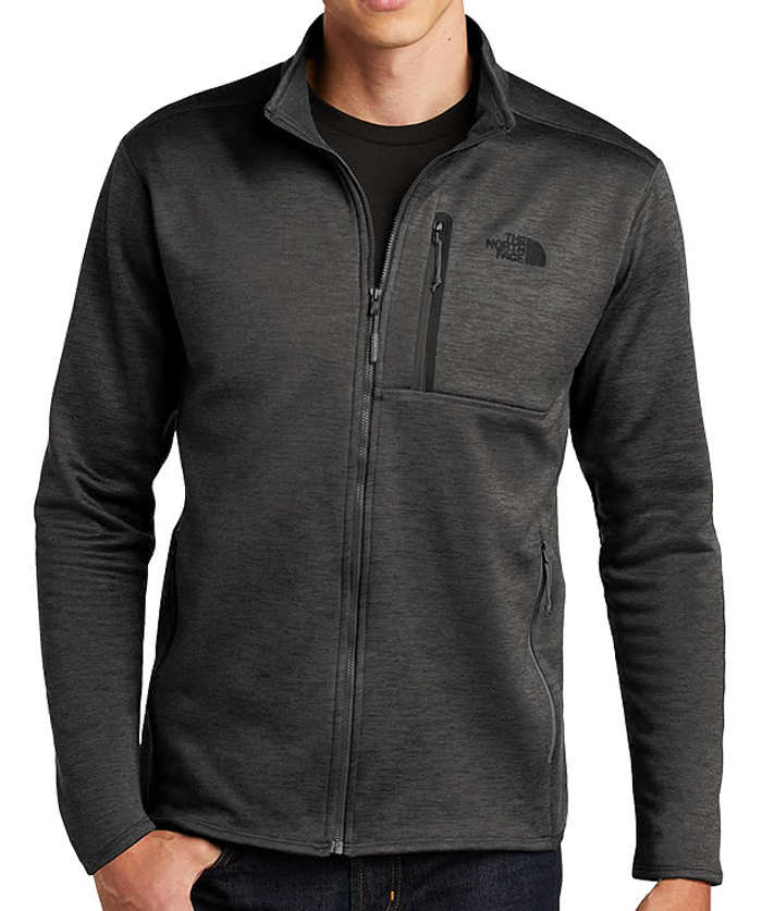 The North Face Skyline Full Zip Fleece Jacket - Printed - TNF Dark Grey Heather 5 The North Face Skyline Full Zip Fleece Jacket - Printed - TNF Dark Grey Heather