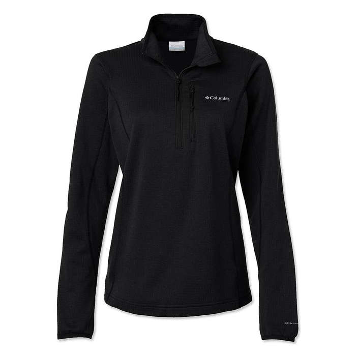 Columbia Women's Essential Hike Recycled Fleece Half Zip Pullover - Columbia Grey