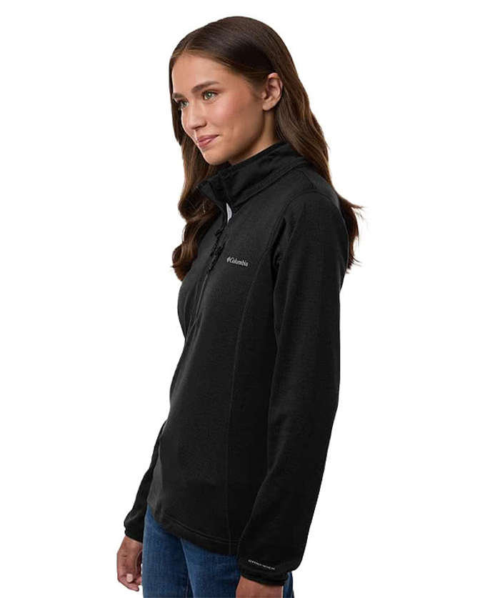 Columbia Women's Essential Hike Recycled Fleece Half Zip Pullover - Columbia Grey