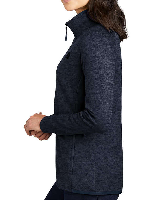 The North Face Women's Skyline Full Zip Fleece Jacket - Printed - TNF Dark Grey Heather 5 The North Face Women's Skyline Full Zip Fleece Jacket - Printed - TNF Dark Grey Heather