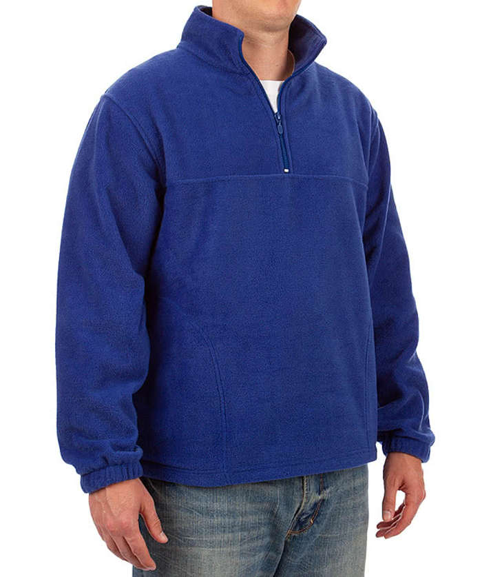 Harriton Quarter Zip Fleece Pullover - Embroidered - Hunter 4 Harriton Quarter Zip Fleece Pullover - Embroidered - Hunter