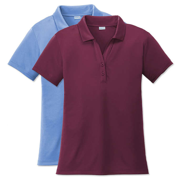 Sport-Tek Women's Competitor Lightweight Performance Polo - Atomic Blue
