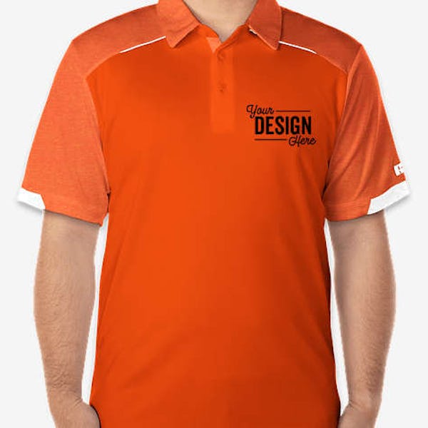 Russell Athletic Legend Performance Polo - Orange