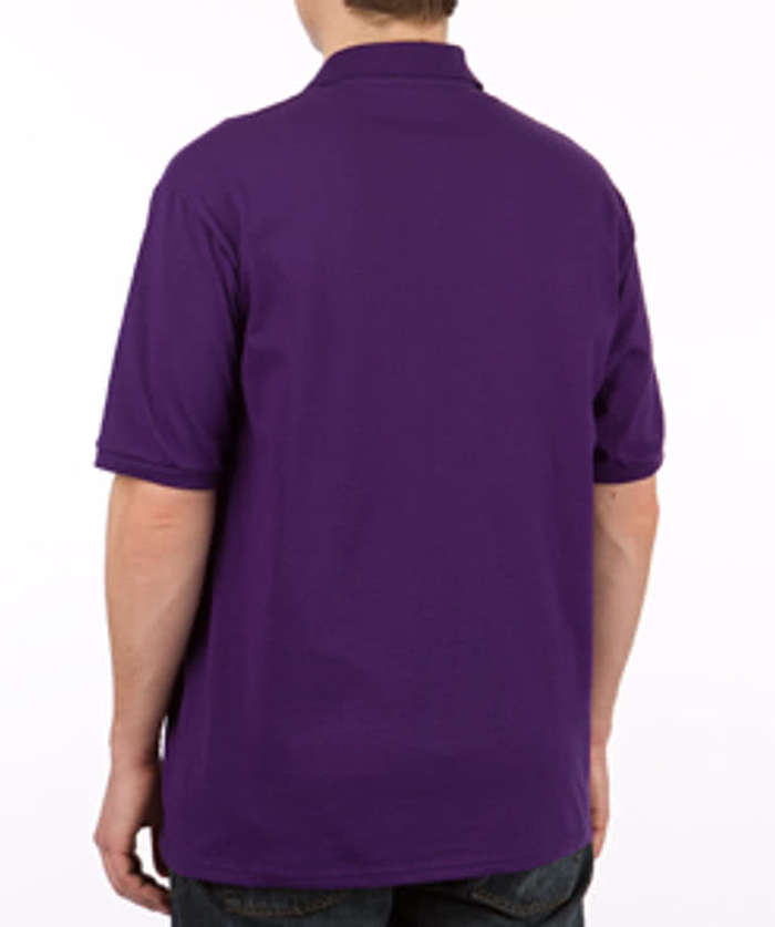 Jerzees Spotshield 50/50 Jersey Polo - Printed - Deep Purple 4 Jerzees Spotshield 50/50 Jersey Polo - Printed - Deep Purple