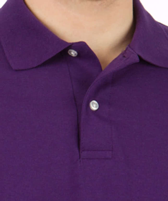 Jerzees Spotshield 50/50 Jersey Polo - Printed - Deep Purple 5 Jerzees Spotshield 50/50 Jersey Polo - Printed - Deep Purple