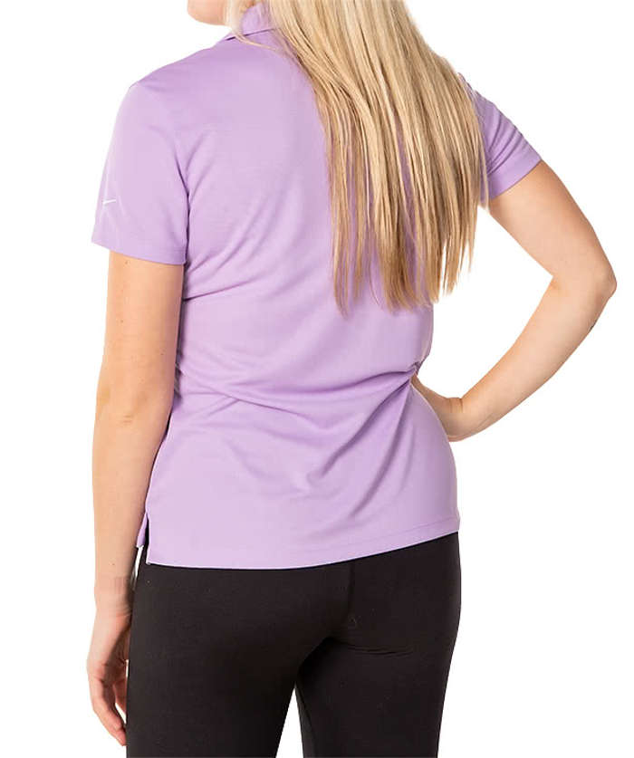 Nike Women's Dri-FIT Micro Pique Performance Polo 2.0 - Printed - Urban Lilac