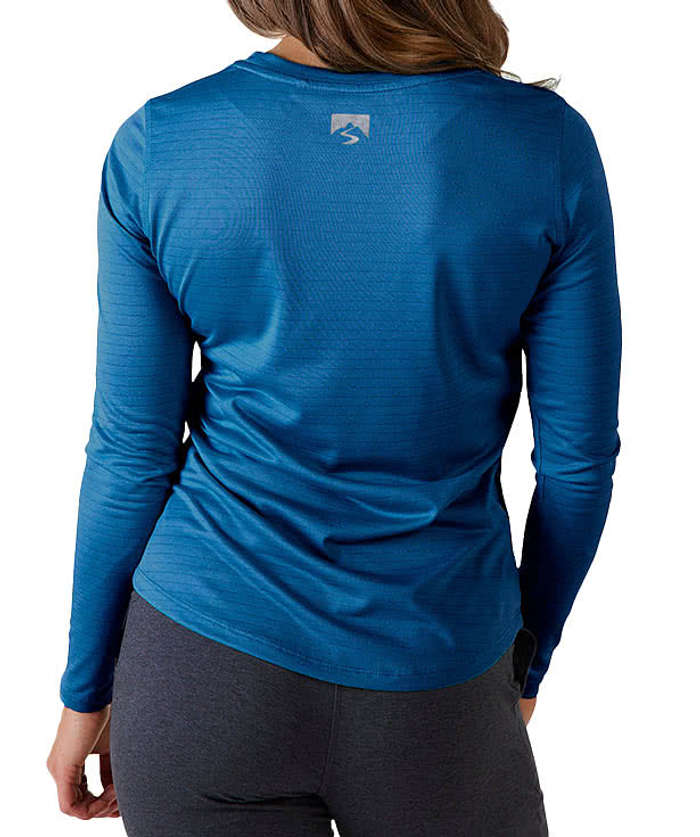 Storm Creek Women's Sightseer Recycled Long Sleeve Performance Shirt - Aqua Green 4 Storm Creek Women's Sightseer Recycled Long Sleeve Performance Shirt - Aqua Green