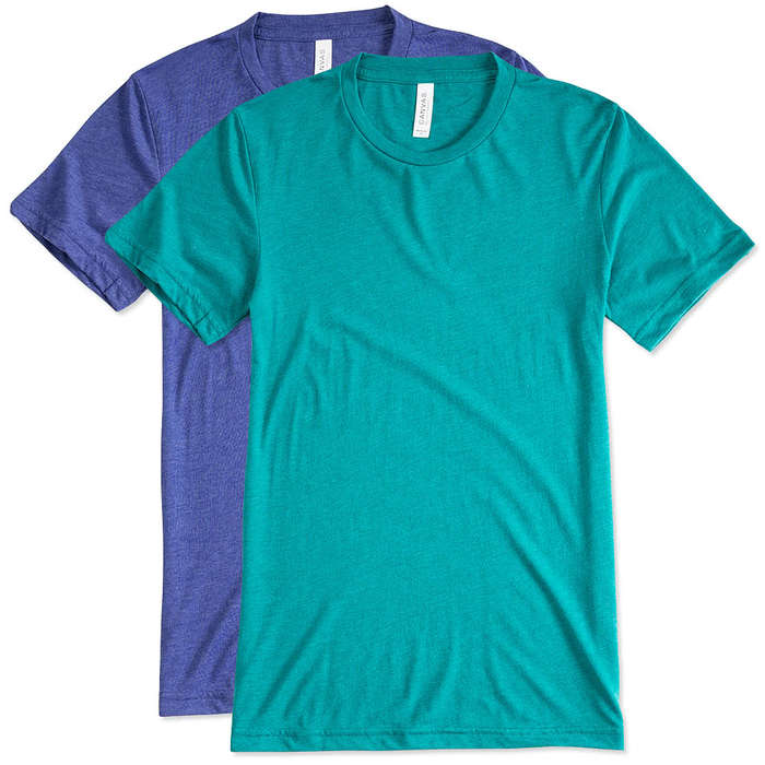 Bella + Canvas Tri-Blend T-shirt - Purple Tri-Blend