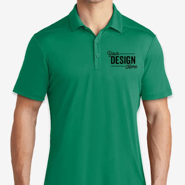 Sport-Tek UPF 50 Performance Polo - Kelly Green