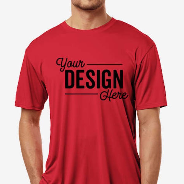 AllPro Interlock UPF 50 Performance Shirt - Red