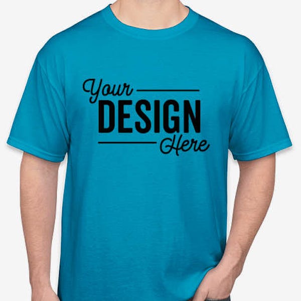 Gildan DryBlend 50/50 T-shirt - Sapphire