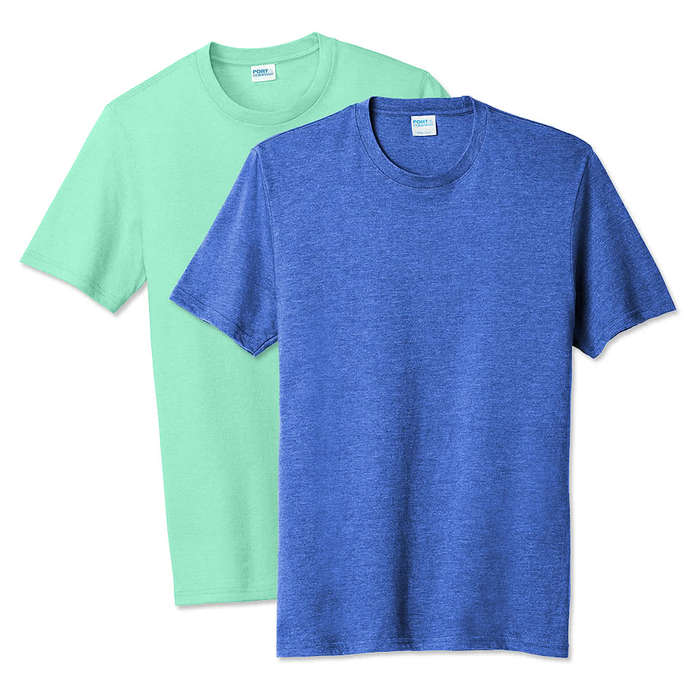 Port & Company Core Tri-Blend T-shirt - Graphite Heather