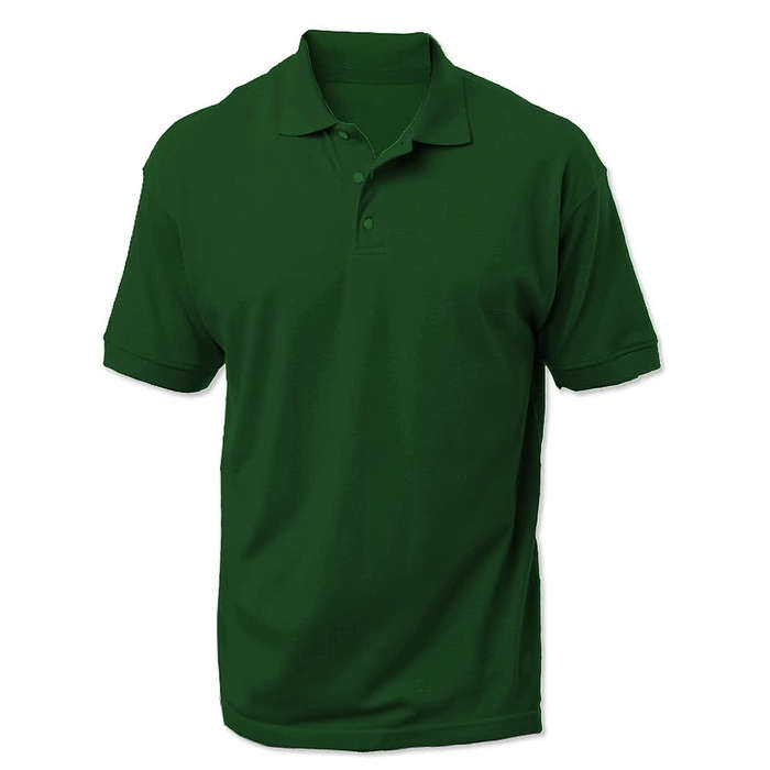 Blue Generation BLU-X-DRI Avenger Pique Performance Polo - Printed - Graphite