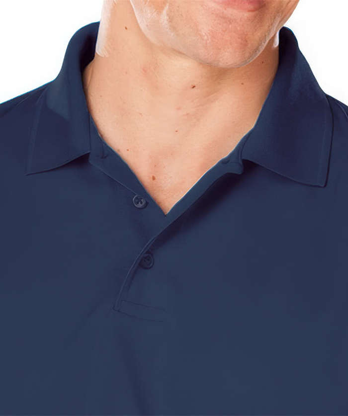 Blue Generation BLU-X-DRI Avenger Pique Performance Polo - Printed - Graphite 6 Blue Generation BLU-X-DRI Avenger Pique Performance Polo - Printed - Graphite