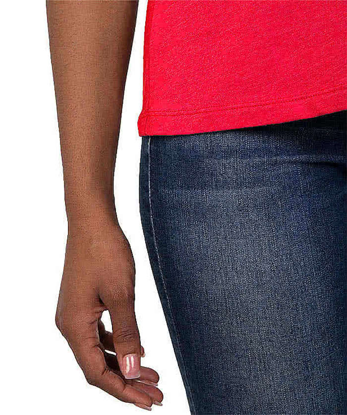 Bella + Canvas Women's Jersey T-shirt - Navy 7 Bella + Canvas Women's Jersey T-shirt - Navy