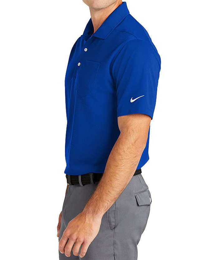 Nike Dri‑FIT Micro Pique Performance Pocket Polo 2.0 - Printed - University Red