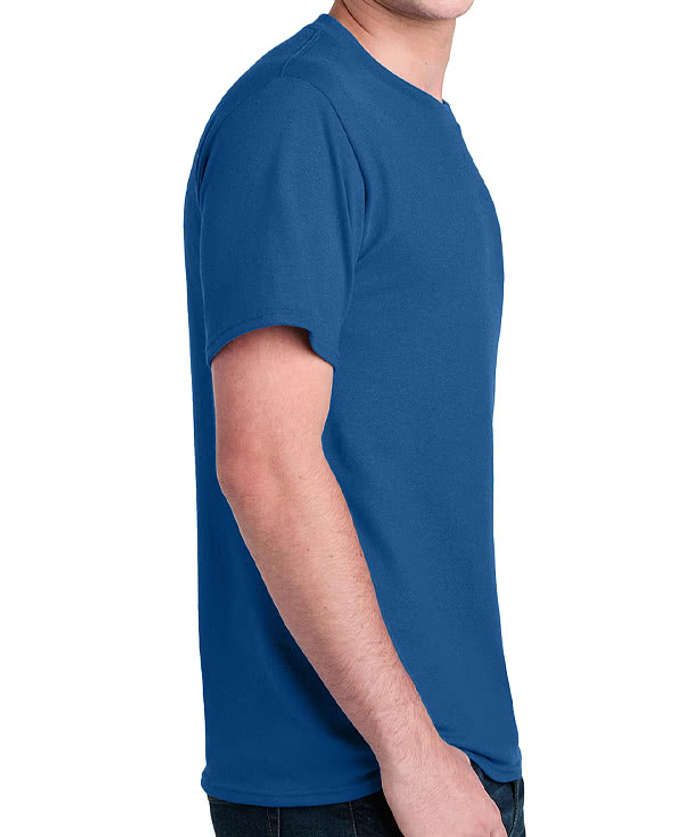 Port & Company Core Recycled Blend T-shirt - Aquatic Blue 3 Port & Company Core Recycled Blend T-shirt - Aquatic Blue