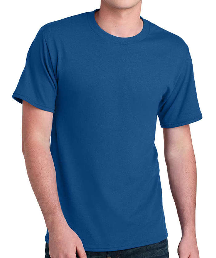 Port & Company Core Recycled Blend T-shirt - Aquatic Blue 4 Port & Company Core Recycled Blend T-shirt - Aquatic Blue