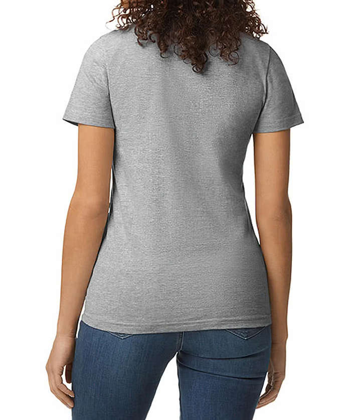 Gildan Women's Midweight Softstyle Jersey T-shirt - Violet 4 Gildan Women's Midweight Softstyle Jersey T-shirt - Violet