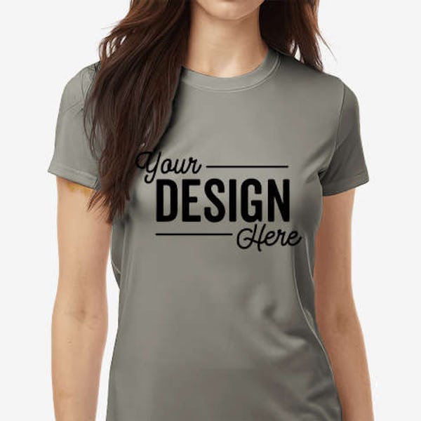 AllPro Women's Interlock UPF 50 Performance Shirt - Greystone