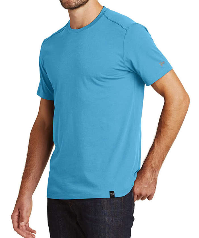 New Era Heritage Blend T-shirt - True Navy Heather 3 New Era Heritage Blend T-shirt - True Navy Heather