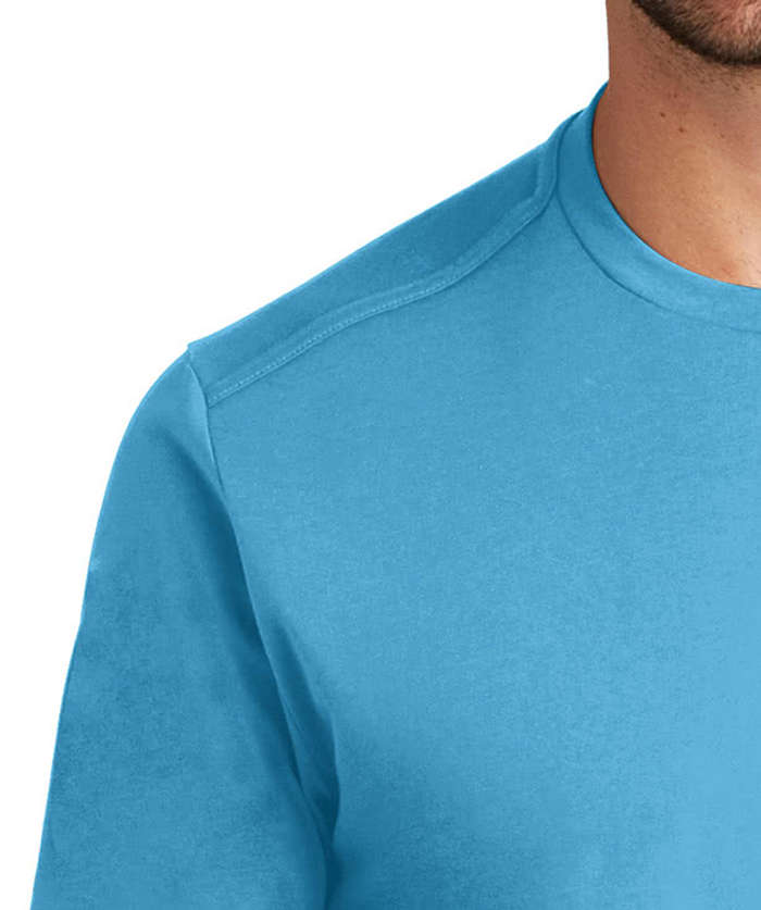 New Era Heritage Blend T-shirt - True Navy Heather 4 New Era Heritage Blend T-shirt - True Navy Heather