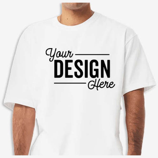 Bella + Canvas Boxy Heavyweight T-shirt - White