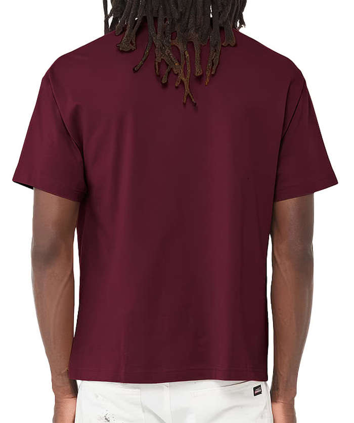 Bella + Canvas Drop Shoulder Heavyweight T-shirt - Vintage Denim