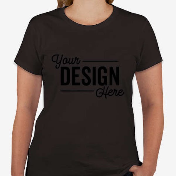 Gildan Women's 100% Cotton T-shirt - Black