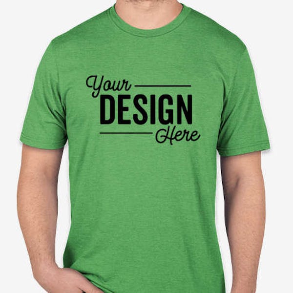 District Tri-Blend T-shirt - Green Frost