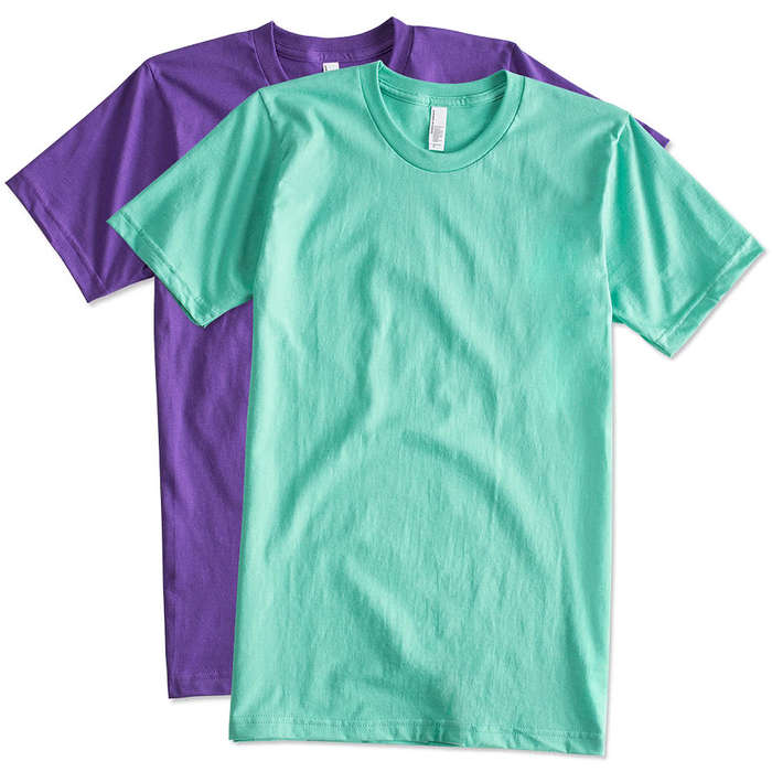 American Apparel Jersey T-shirt - Teal