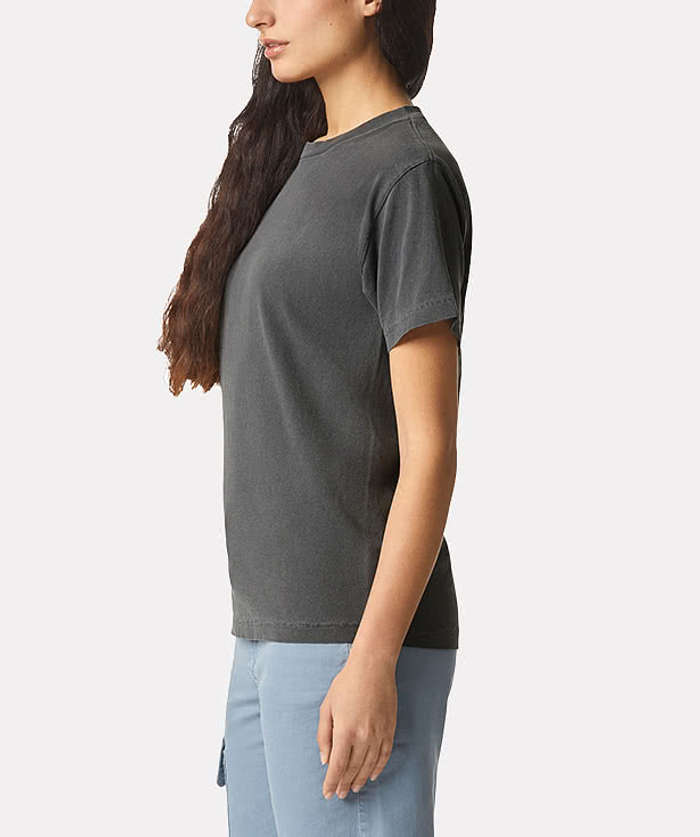 American Apparel Garment Dyed Cotton T-shirt - Faded Navy