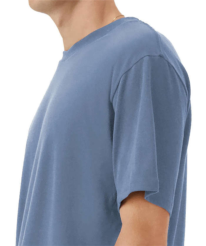 American Apparel Garment Dyed Cotton T-shirt - Faded Navy